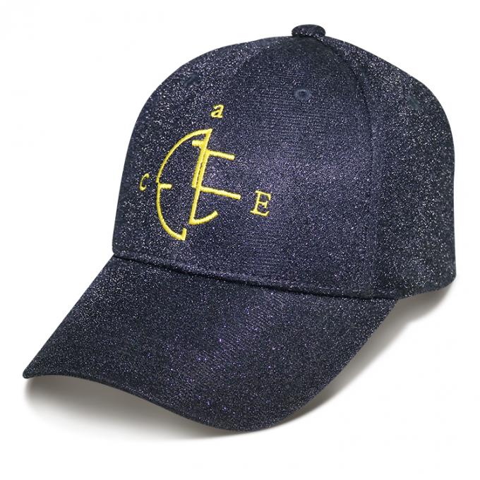 casquettes de baseball de polyester de logo de la broderie 3d/chapeaux de base-ball extérieurs confortables