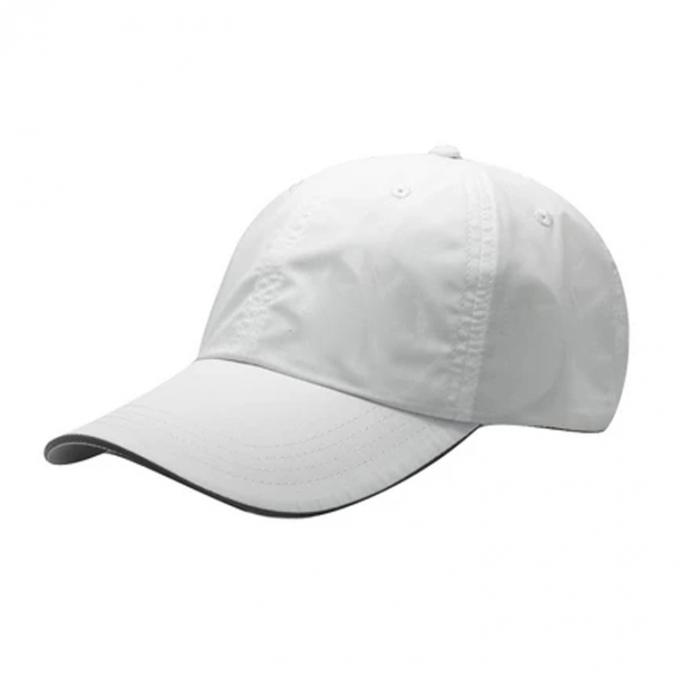 chapeau de golf arrière réglable de fermeture de chapeau de papa de polyester de mode de 6 panneaux