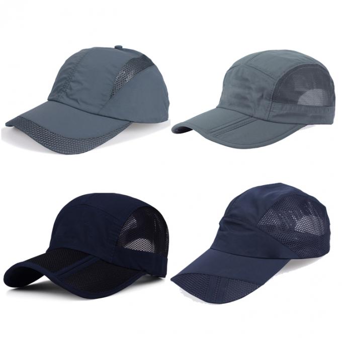 5 sports légers de chapeau de campeur de panneau couvre le dos vide de maille