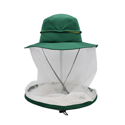 Chapeau UV net de Sun de protection de tête de moustique avec le chapeau 60cm de Mesh Insect Proof Net Bucket