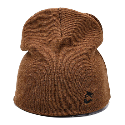 L'histoire tricotent confortable chaud d'hiver de Beanie Hats Embroidery Pattern For tricoté
