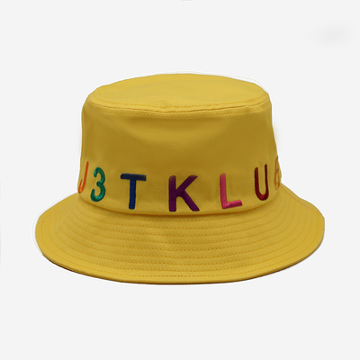 Chapeau 100% de seau de modèle de Bucket Hat Luxury de pêcheur d'été de coton