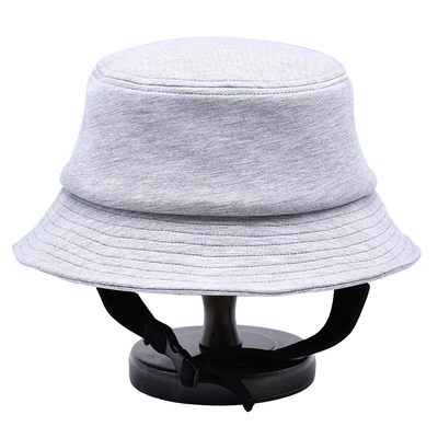 Chapeau à couronne moyenne, chapeau à seau, chapeau en blanc, couleur personnalisée pour les visites en plein air.