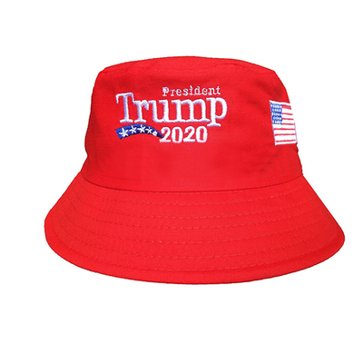 Le chapeau rouge de seau de Donald Trump, gardent le grand MAGA président 2020 de chapeau de seau de l'Amérique