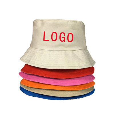 Chapeau unisexe de seau de pêcheur avec des promotions personnelles de la publicité de logo