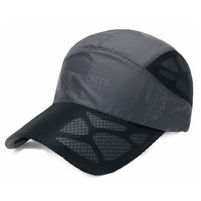 Chapeau de sports de Dryfit imprimé par fusée respirable de chapeau de campeur de panneau du filet 5 imperméable