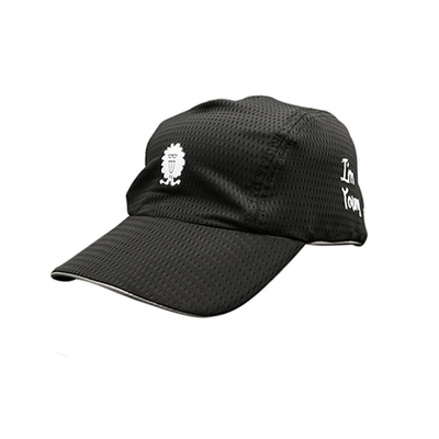 Chapeaux réglables unisexes de golf de Dryfit avec le modèle de plaine de décoration de maille