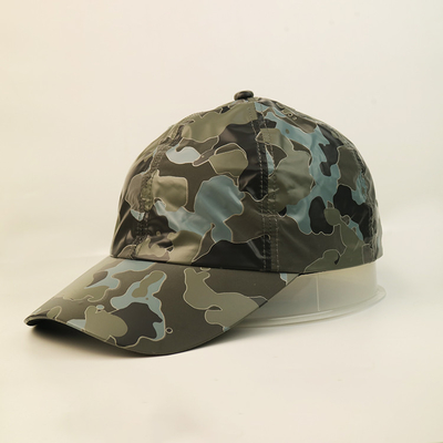 Chapeau de base-ball de 6 panneaux pour homme, coton, camouflage réglable à profil bas, chapeau de père non construit