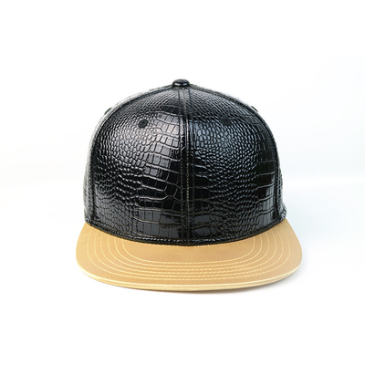 chapeaux plats de Snapback de bord d'unité centrale de la broderie 3D/chapeau fluorescent de Hip Hop