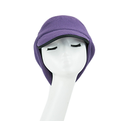 Pêcheur Bucket Hats de Terry Purple Neck Protective Blank