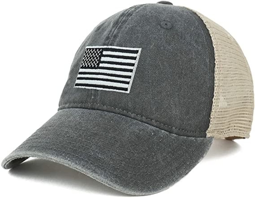 camouflage unisexe Mesh Trucker Hat de chapeau de Snapback de 6 panneaux de 62cm rétro