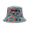 Femmes brodées de chapeau de seau de coton de recherches de Logo Fisherman Bucket Caps Outdoor