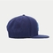 Chapeau plat laine-acrylique bleu de Snapback de bord de mode pour extérieur unisexe