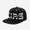Les chapeaux plats du bord 60cm Hip Hop Snapback avec ajoutent le texte Logo Customized d'image