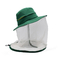 Chapeau UV net de Sun de protection de tête de moustique avec le chapeau 60cm de Mesh Insect Proof Net Bucket