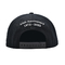 La coutume de chapeau de Snapback de panneau de la conception 5 d'OEM a équipé le chapeau de Snapback de la boucle en plastique