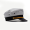 Milieu militaire de chapeau de surface plane/couronne faite sur commande toutes les saisons solides/chapeau militaire fait sur commande de cadet