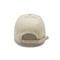 6 panneaux courbent les casquettes de baseball 100% non structurées de coton de chapeau de papa de plaine de bord