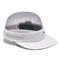 Chapeau réglable blanc de pare-soleil de 1 pouce avec le logo d'impression d'écran