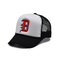 L'OEM conçoivent votre propre Logo Trucker Baseball Cap en fonction du client, panneau Mesh Snap Back, hommes du coton 5 que 3D a brodé le camionneur en vrac de correction