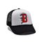 L'OEM conçoivent votre propre Logo Trucker Baseball Cap en fonction du client, panneau Mesh Snap Back, hommes du coton 5 que 3D a brodé le camionneur en vrac de correction