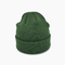 Logo brodé en bonnet à bonnet à ruban acrylique vert chapeau d'hiver de ski