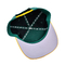 Visor courbé 5 Panneau Cap de baseball avec coutures renforcées et visor courbé