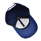 Chapeau de baseball de haute qualité sur mesure à 6 panneaux avec logo à broderie plate Couleur de tissu correspondante