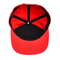 6 Panneaux Chapeau à rayures plates 3D Embroidery Logo de sport en plein air Chapeau de baseball à rayures