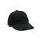 Logo de broderie sportive 100% coton homme non structuré chapeau noir de coton papa simple casquette de baseball personnalisée