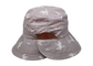 Adapté aux besoins du client imprimant le chapeau rose de seau de femelle adulte de parasol de bloc du soleil