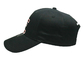 Les casquettes de baseball de FUN Black Color Company, caoutchoutées font votre propre chapeau de base-ball