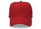 5 personnalisables rouges de chapeau de camionneur de panneaux avec réglable pour unisexe