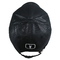 Matériel noir unisexe de cuir de conception de mode de panneau des chapeaux 6 de papa de sports