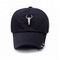 Six chapeaux de papa de sports de mode de panneau annonçant le type promotionnel de plaine de produit