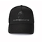 Chapeau noir confortable de maille de la paillette 5 de panneau de camionneur de style unisexe réversible fait sur commande de chapeau