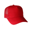 Beau chapeau vide rouge de camionneur de maille, 5 chapeaux du panneau des hommes de la meilleure qualité de conception