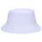 Utilisation noire solide personnalisée de femmes de style de blanc de chapeau de seau de pêcheur