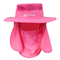 Chapeau de protection adapté aux besoins du client de Sun avec le chapeau de Sun de ficelle/d'hommes avec le protecteur de cou