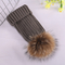 Caractéristique écologique à séchage rapide de style de peluche de chapeaux de calotte de Knit de dessus de laine d'adultes