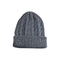 Chapeaux de calotte d'hiver de chapeaux adaptés unisexes uniques de calotte/d'hommes gris 56-60CM