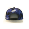 Chapeaux plats de Snapback de bord de broderie d'OEM/ODM, chapeau coloré de 6 relances de panneau