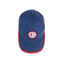 Chapeaux de sports de casquettes de baseball brodés par bleu personnalisable avec la correction brodée
