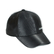 Style de caractère en cuir de modèle de broderie de chapeaux de papa de sports de panneau du noir 6