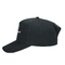 Headwear adulte de noir de correction de broderie de sublimation de chapeaux de base-ball de mode