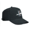 L'animal de noir de chapeau de boucle en métal des hommes couvre le chapeau de base-ball brodé par coutume de correction de logo