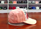 Logo rose en soie de broderie de casquettes de baseball de paillette de bord de courbe/chapeaux à la mode de papa