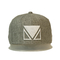 Hiphop couvre les ventes en gros 100% réglables de chapeaux de Snapback de bord plat de coton de coutume