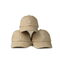 Courroie incurvée de casquettes de baseball de logo brodée par coutume de chapeaux de papa de bord avec la boucle en métal