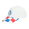 La casquette de baseball faite sur commande d'adultes avec le logo de broderie de la boucle 3d en métal/6 lambrissent le chapeau de coton